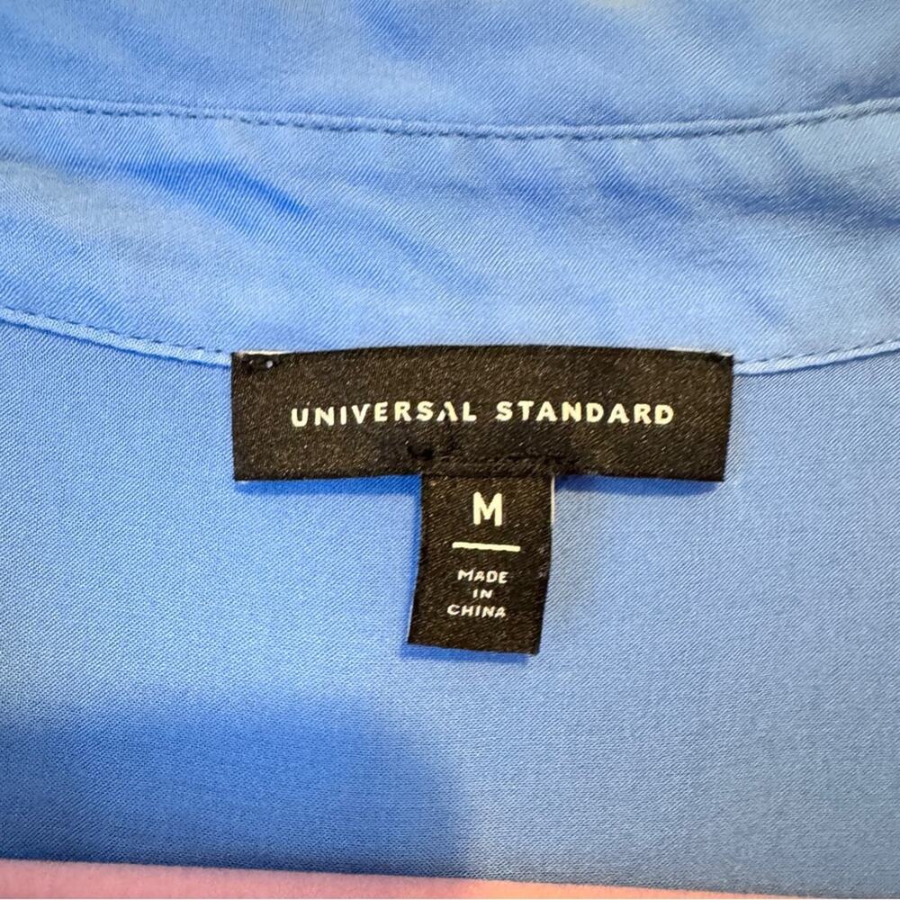 Universal Standard Blue Button Down Cardigan Swea… - image 4